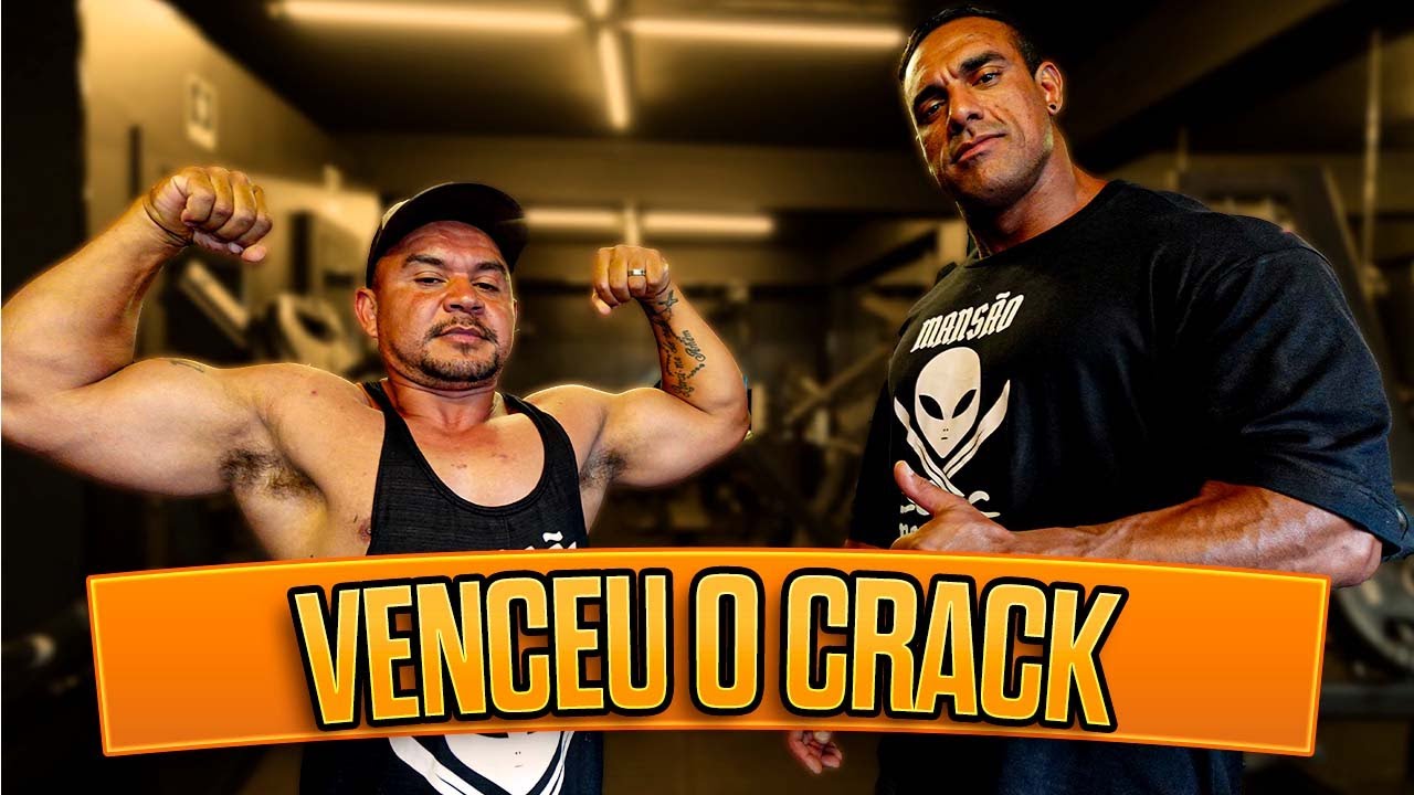 ELE VENCEU O CRACK COM A MUSCULAÇÃO!!