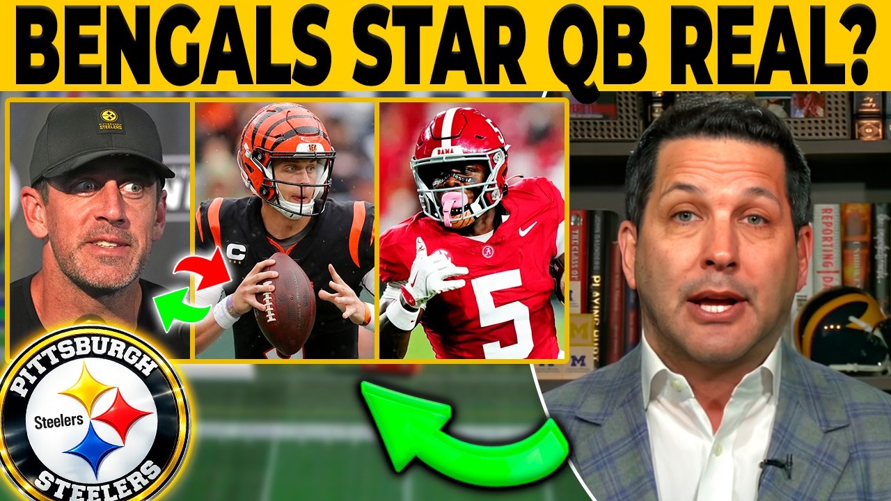 INSANE RUMOR! STEELERS COULD OFFER 3 PICKS FOR BENGALS STAR QB WHILE EX-STEELER SNAPS AT RODGERS
