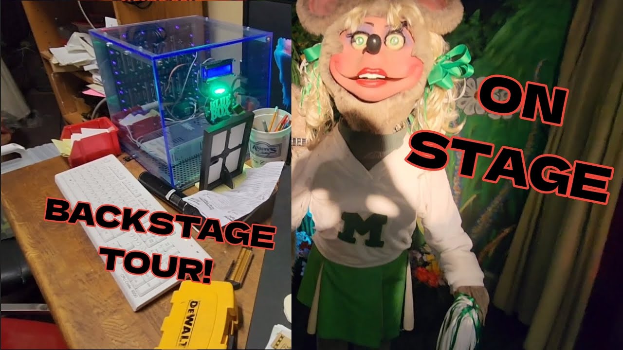 ON STAGE/BACK STAGE TOUR!! - Billy Bobs Wonderland - Barboursville, WV