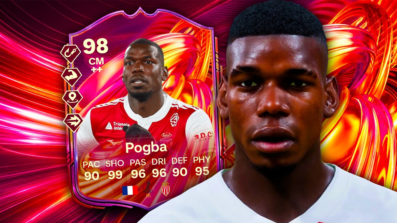 Обзор игрока 98 FUTTIES Pogba в FC 26