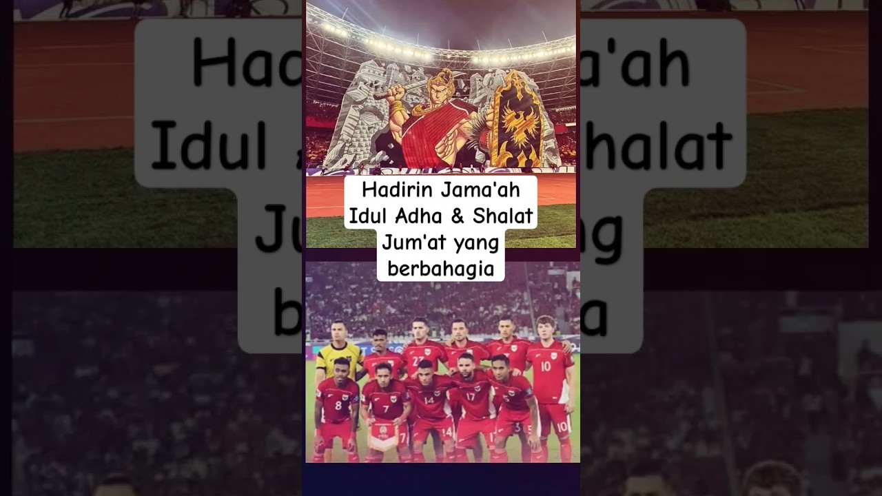 Mood Lebaran Timnas Menang #timnasindonesia #lagrande