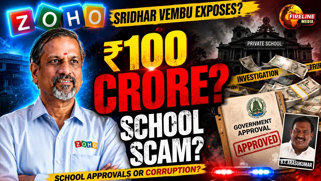 ZOHO Founder EXPOSES School Approval System? 😱 | Sridhar Vembu vs DMK | Full Timeline