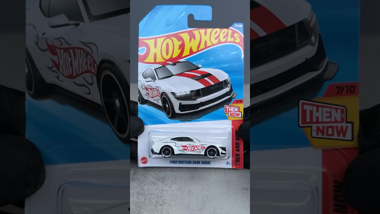 🔥 Hot Wheels 2025 M Case &ndash; Ford Mustang Dark Horse Unleashed! 🐎💨