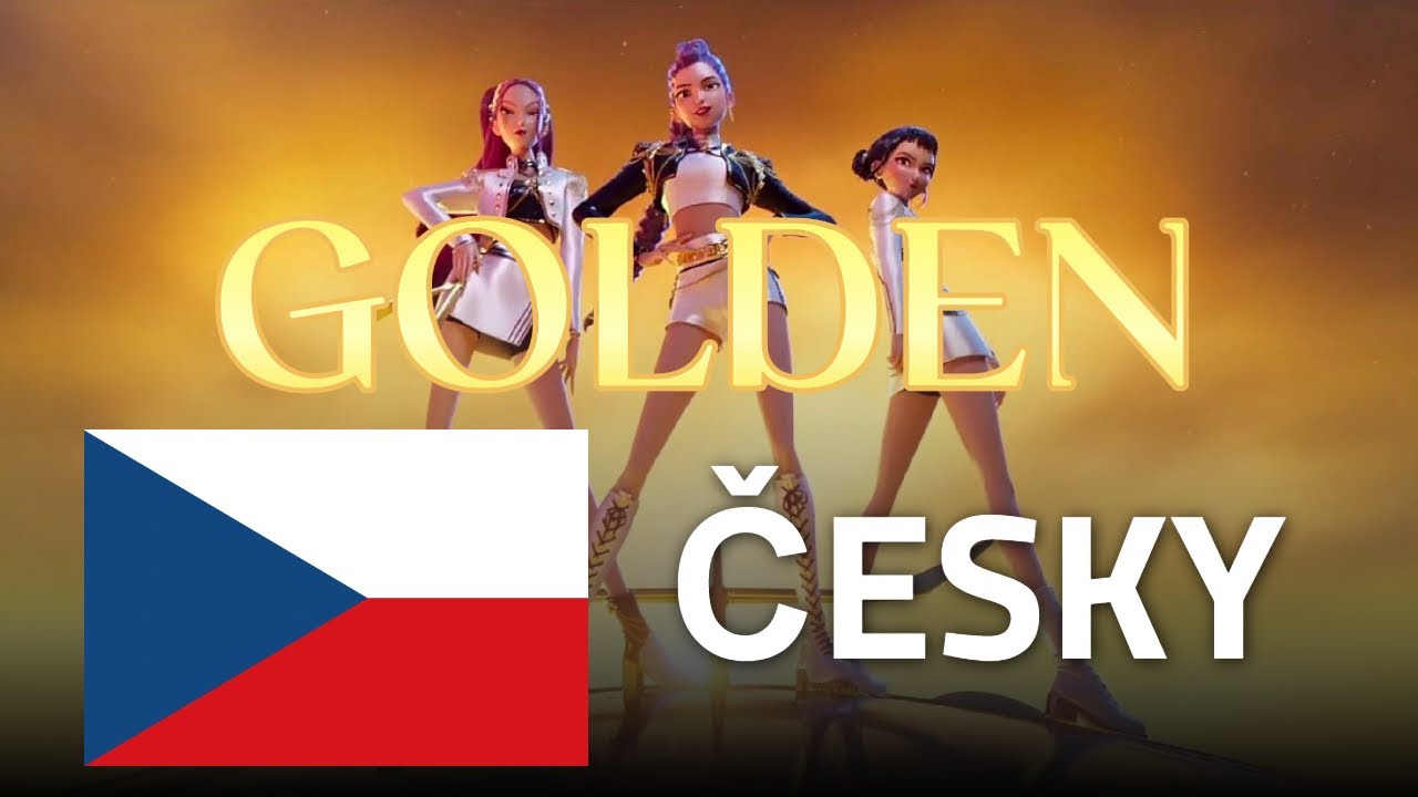 Golden Po česky | Official Lyric Video | KPop Demon Hunters v Če&scaron;tině Překlad česk&eacute;ho textu