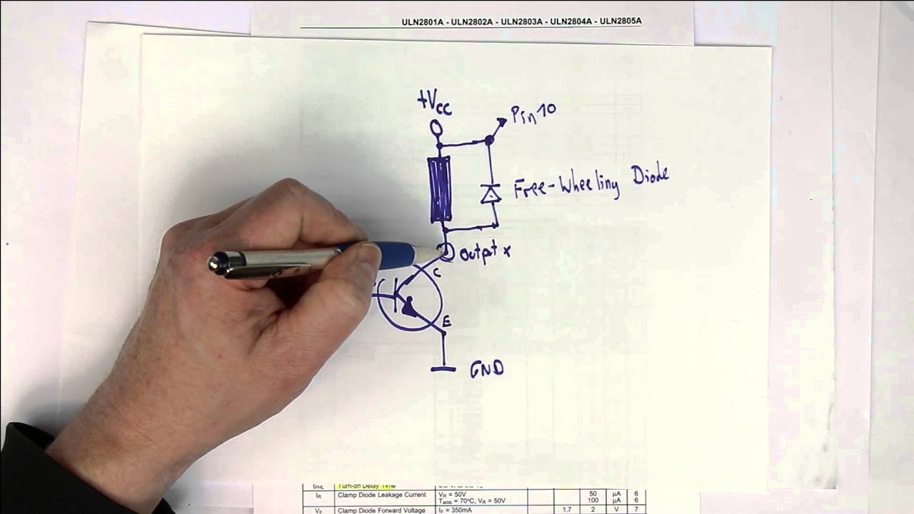 ULN2803 Low-Side Drivers and UDN2983 High-Side Drivers