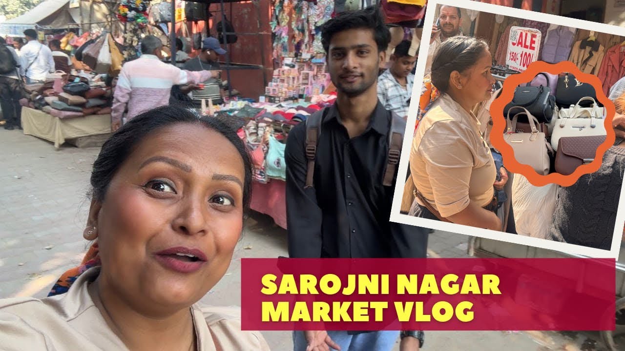 Sarojni Nagar Market Vlog !! Anamika vlog ❤️‍🩹🧿