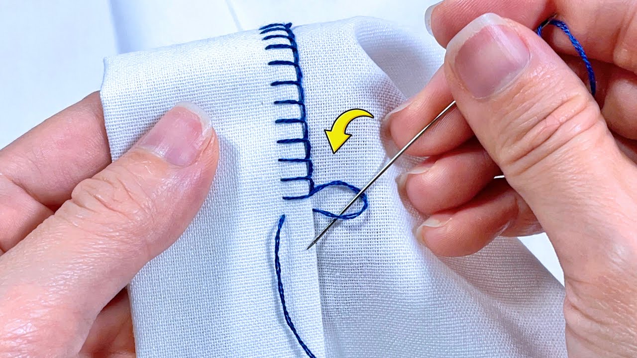 8 Hand HEMMING STITCHES for Clothes | Beginner-Friendly Step-by-Step Tutorial (Jady Kreativ)