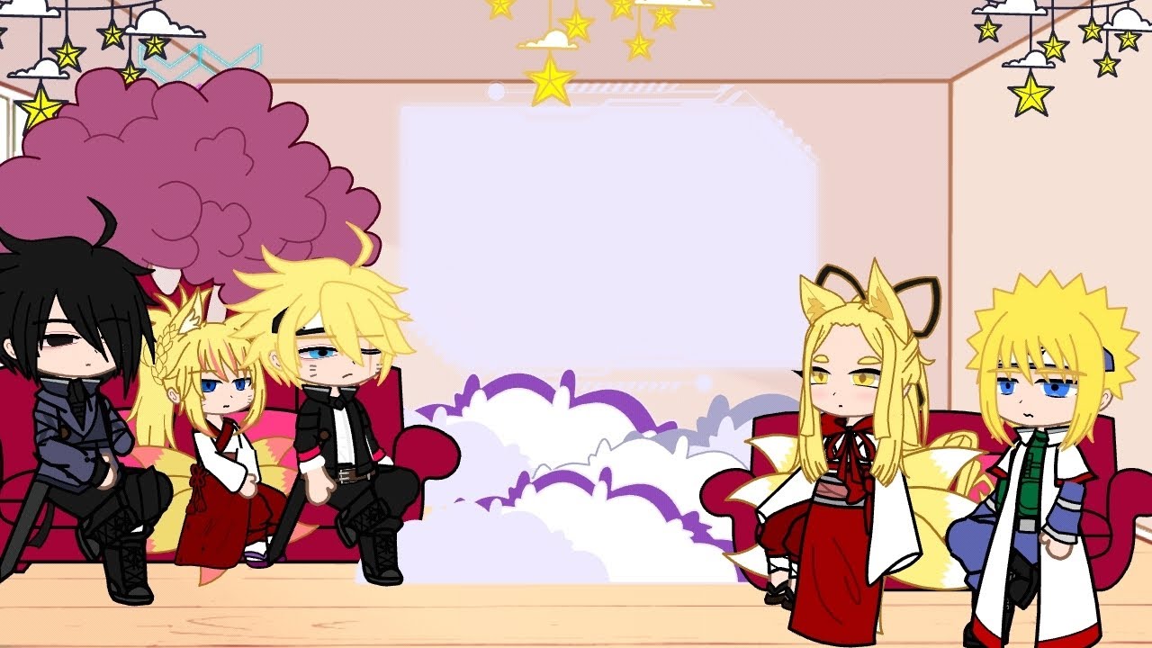 реакция dxd на Отца куны как наруто а Саске как дядя
