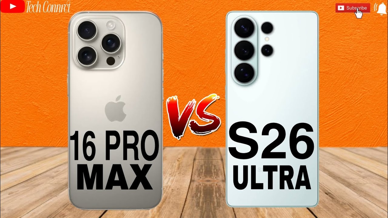 iPhone 16 PRO max vs Samsung galaxy S26 ultra full comparison which is best 