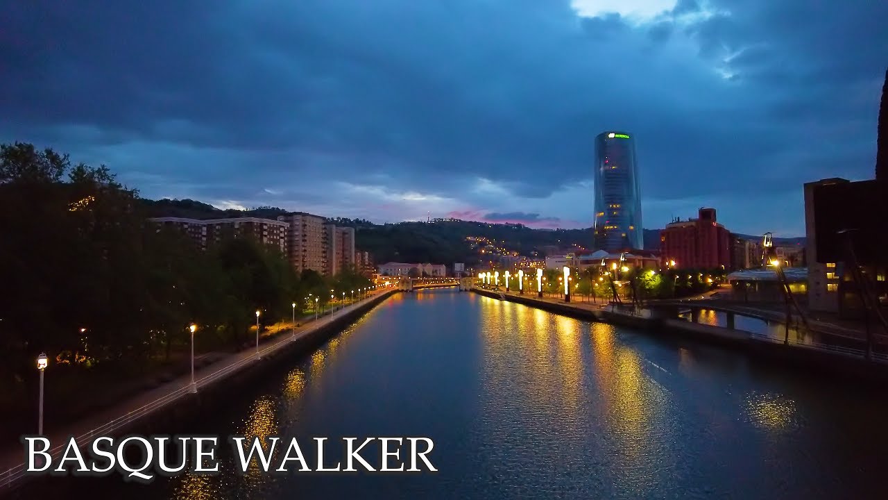 Bilbao (Biscay) - Do&ntilde;a Casilda Iturrizar Park to Moyua | Walking tour Basque Country 4K