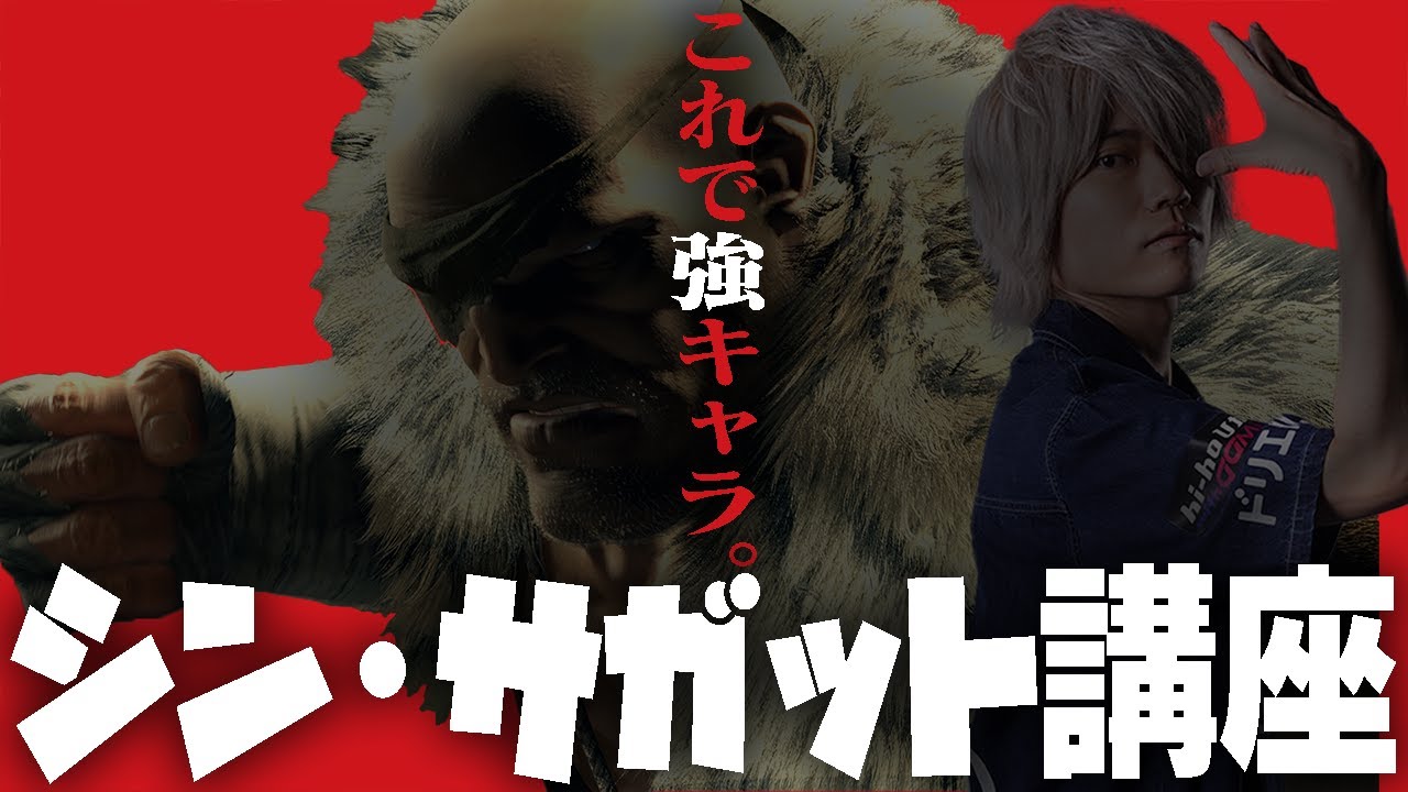 これでサガットが強キャラに！シン・サガット講座【スト6/ぷげら】