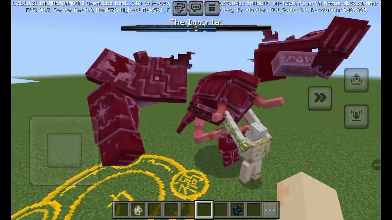 Eeeab's mobs MCPE (immortal!) Finished