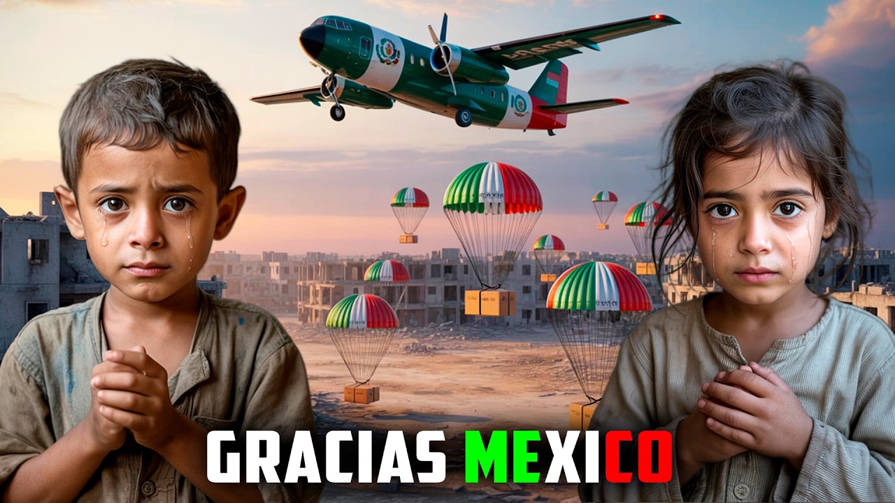 😭 NIÑOS PALESTINOS AGRADECEN ENTRE LÁGRIMAS a MÉXICO por LA AYUDA HUMANITARIA en LA FRANJA DE GAZA