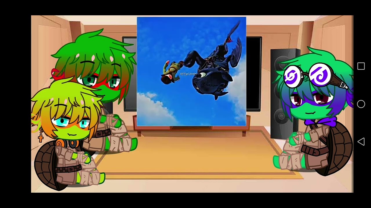 TmnT react to Leo as Toothless