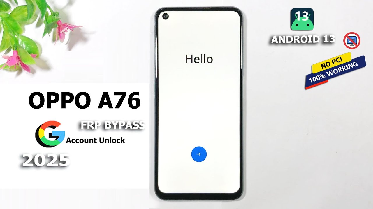 HOW TO FRP BYPASS OPPO A76 ANDROID 13 | 2025-100% WORKING | OPPO A76 FRP LOCK KAISE TODE