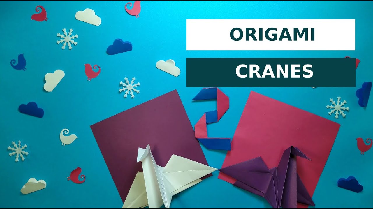 ORIGAMI CRANES CARD HOLDER ОРІГАМІ ЖУРАВЛИКИ