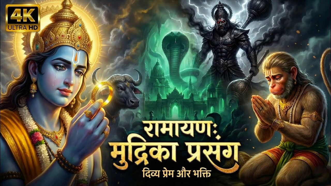 रामायणः मुद्रिका प्रसंग | प्रभु राम की अंतिम लीला जिसने हनुमान को रुला दिया 😢