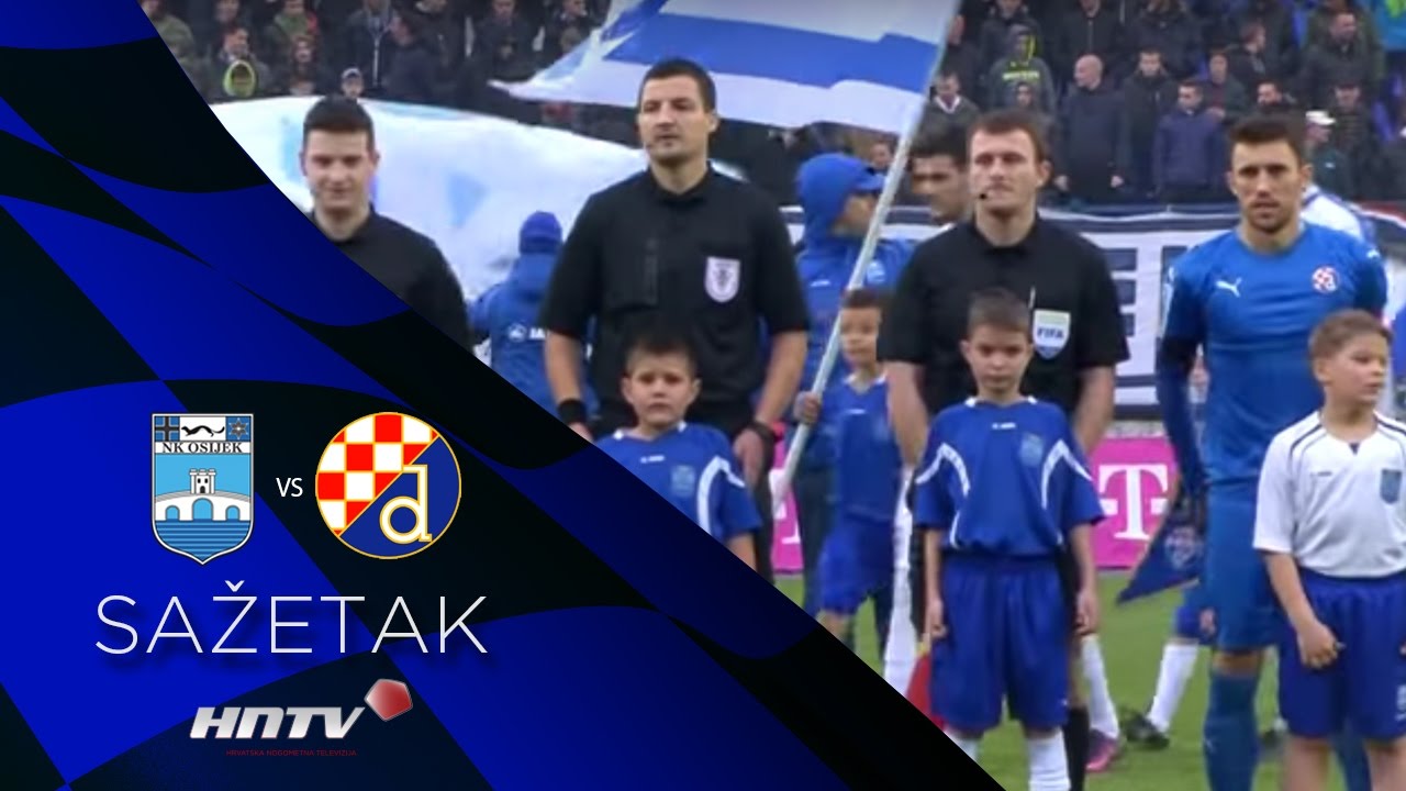 HNTV sažetak: OSIJEK vs DINAMO 0:2 (17.kolo, MAXtv Prva liga 16/17)