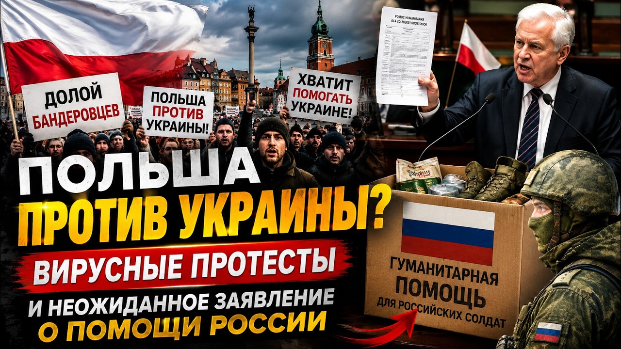 В Польше начался открытый протест против Украины? Громкое заявление о помощи солдатам РФ