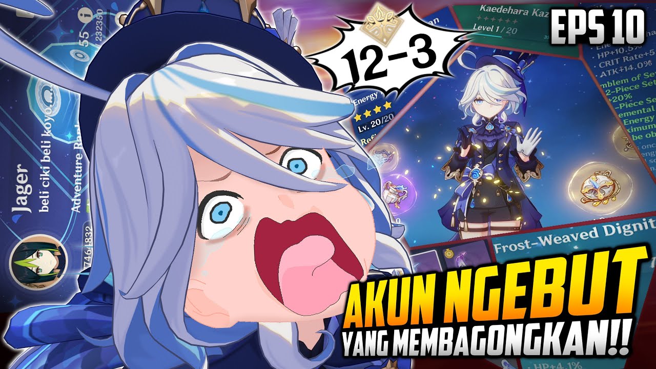 Benerin Akun Subscriber #10 - Yang KURANG MEYAKINKAN TAPI MEMBAGONGKAN !! - Genshin Impact | Ditusi