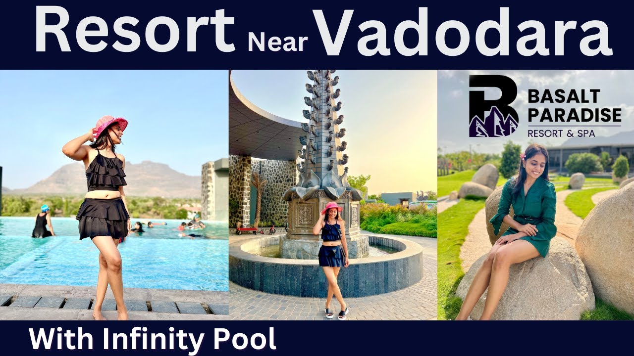 Best Resort with Infinity Pool Near Vadodara | Basalt Paradise | Pavagadh, Halol | Archi Patel
