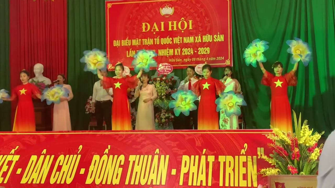 VN Đại Hội MTTQ xã Hữu Sản nhiệm kỳ 2024 - 2029