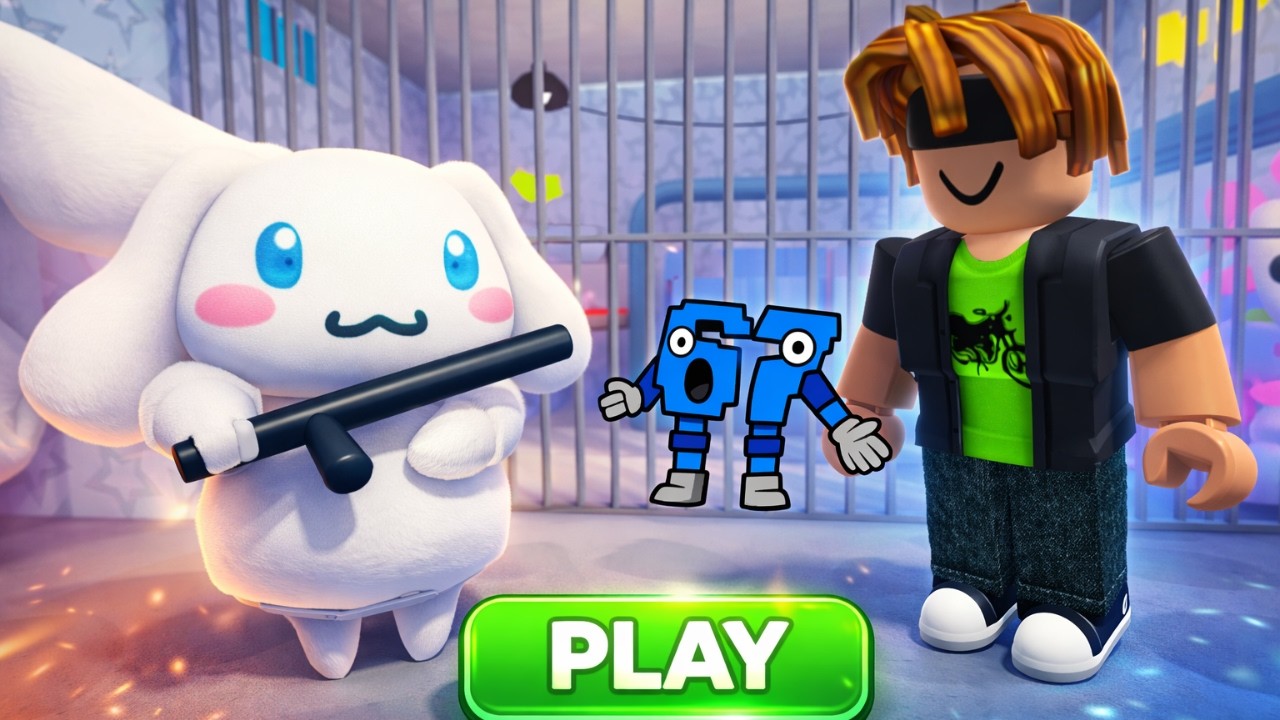 Cinnamoroll Trapped in Prison?! 😱 Escape the Cutest Jail Obby!
