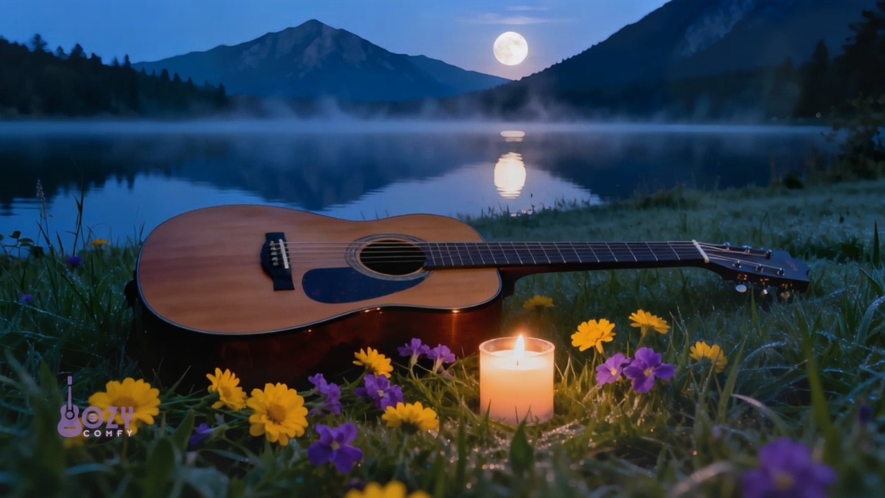 Serene Acoustic Guitar Music for Better Sleep - Stress Relief and Deep Rest | Dozy Comfy