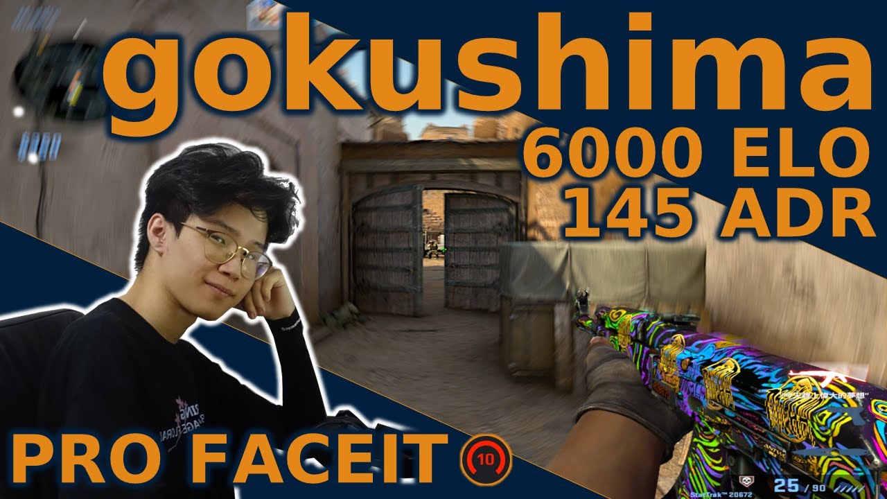 gokushima SMURFING AT 6000 ELO🔥 - CSGO POV Highlights