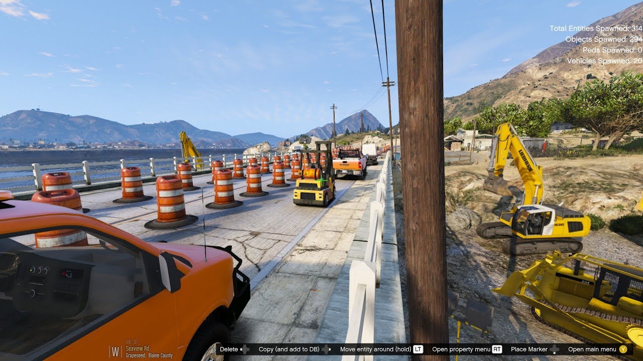 Bridge Construction in Grapeseed WIP (Grand Theft Auto 5 Gameplay)