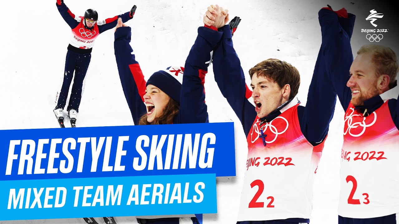 Freestyle Skiing - Mixed Team Aerials | Full Replay | #Beijing2022