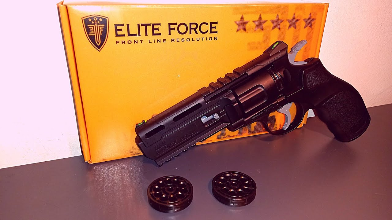 Airsoft - H8R Revolver - Elite Force - GBB - Review