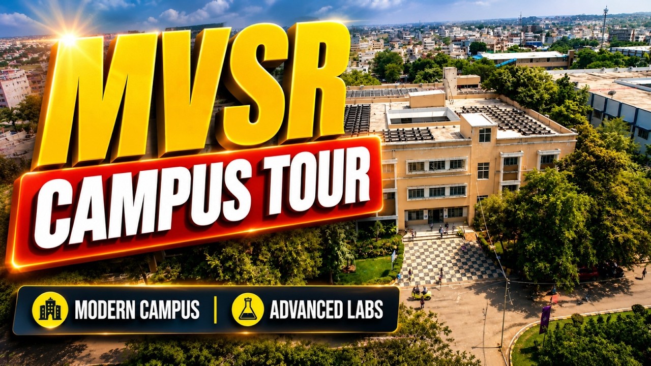 MVSR Engineering College Campus Review | Labs, Library, Digital Classrooms | Socialpost Academy