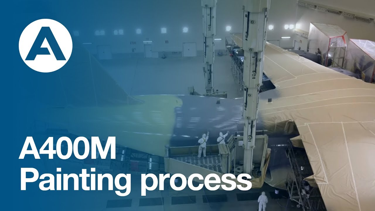 A400M Painting Process