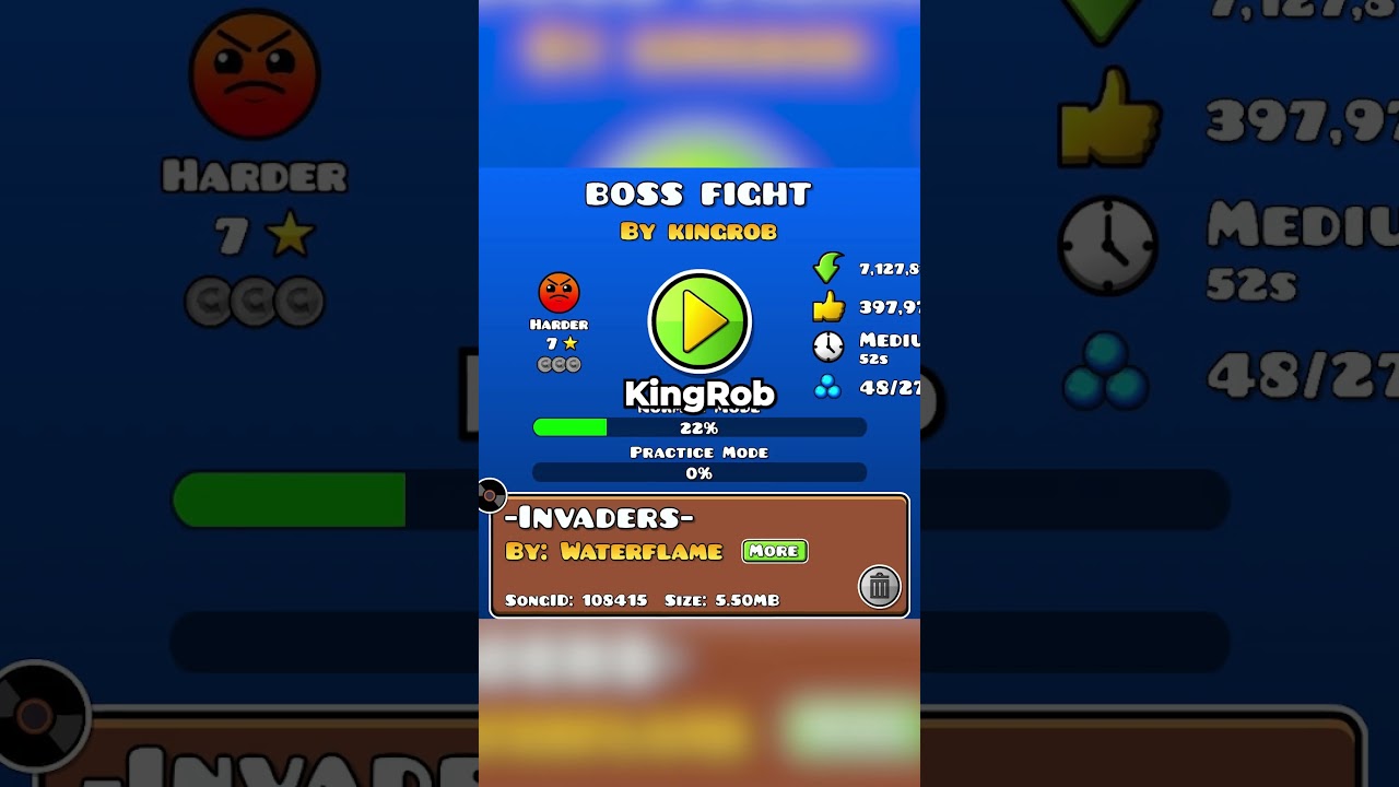 The First Bossfight in Geometry Dash