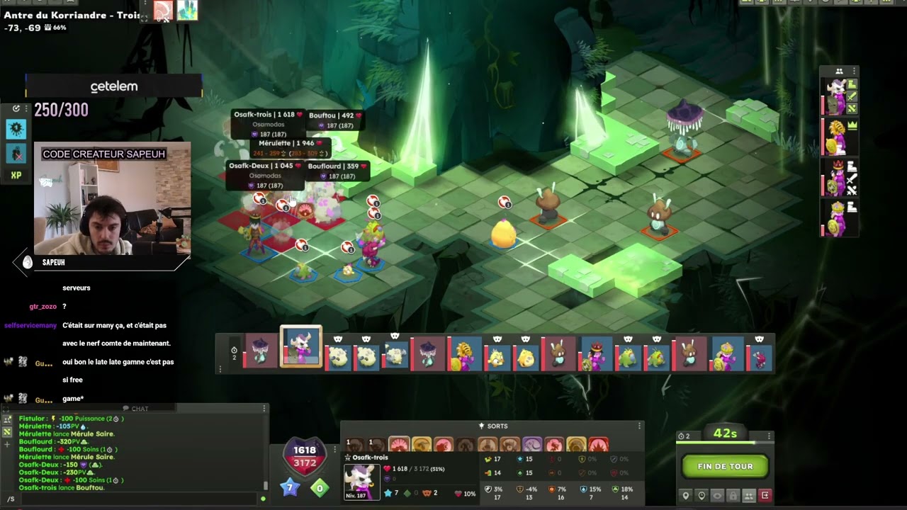 4 OSA sur OMBRE lvl 185+