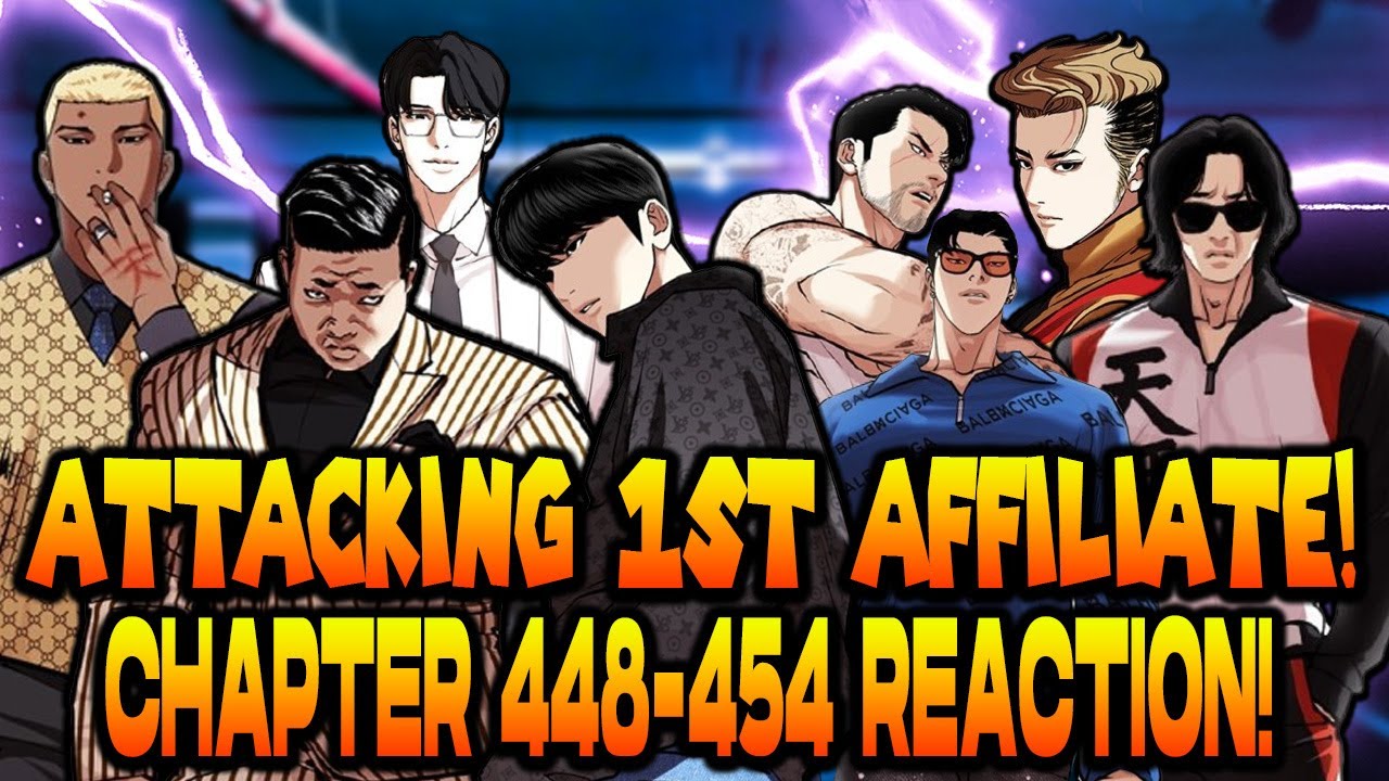 Allied RAIDING 1st AFFILIATE! | Lookism: 1st Affiliate Arc Part 1! | Chapter 448-454 REACTION!