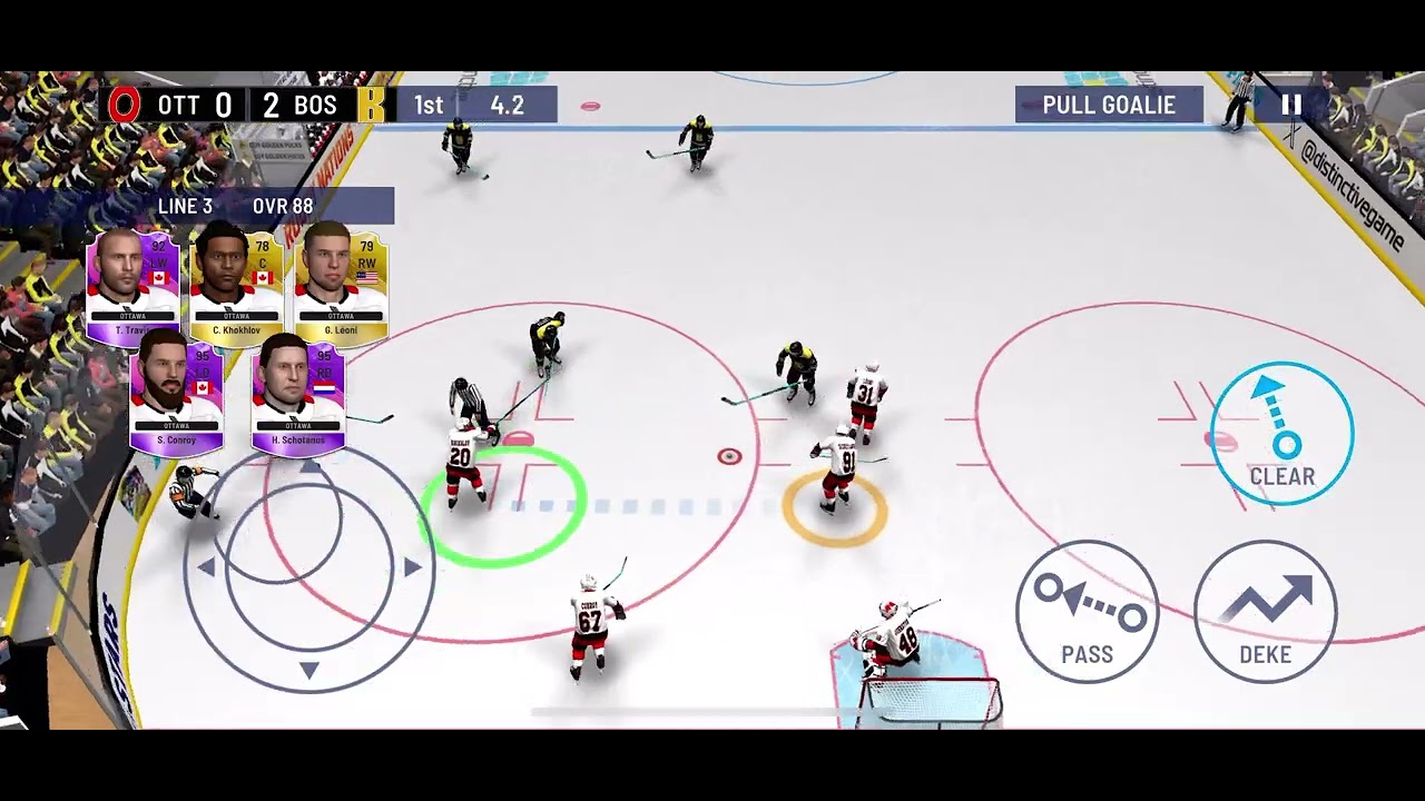 Round 2 game 3 Senators vs Bruins