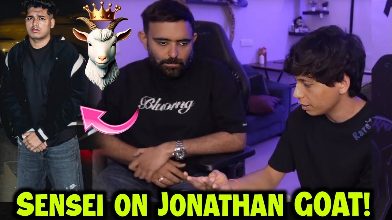 Sensei & Rohit Bhai on Jonathan 🔥 Sensei on Godl BGIS Lineup 💯 