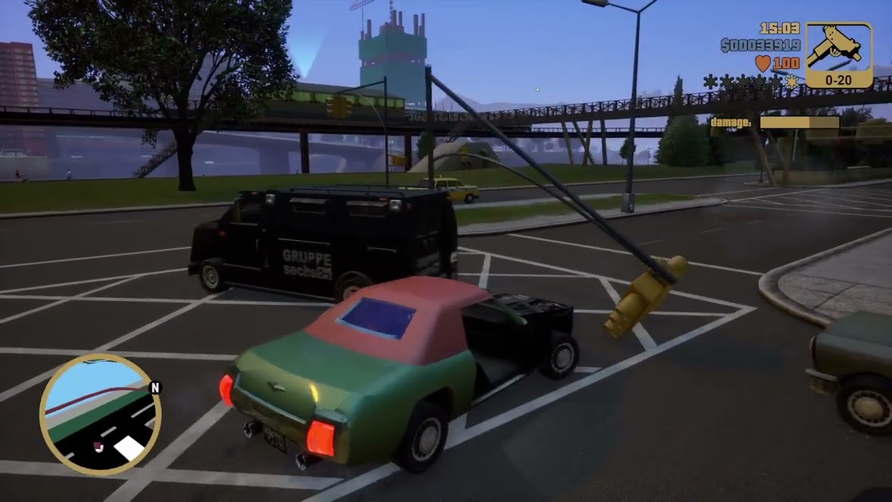GTA 3 Van Heist