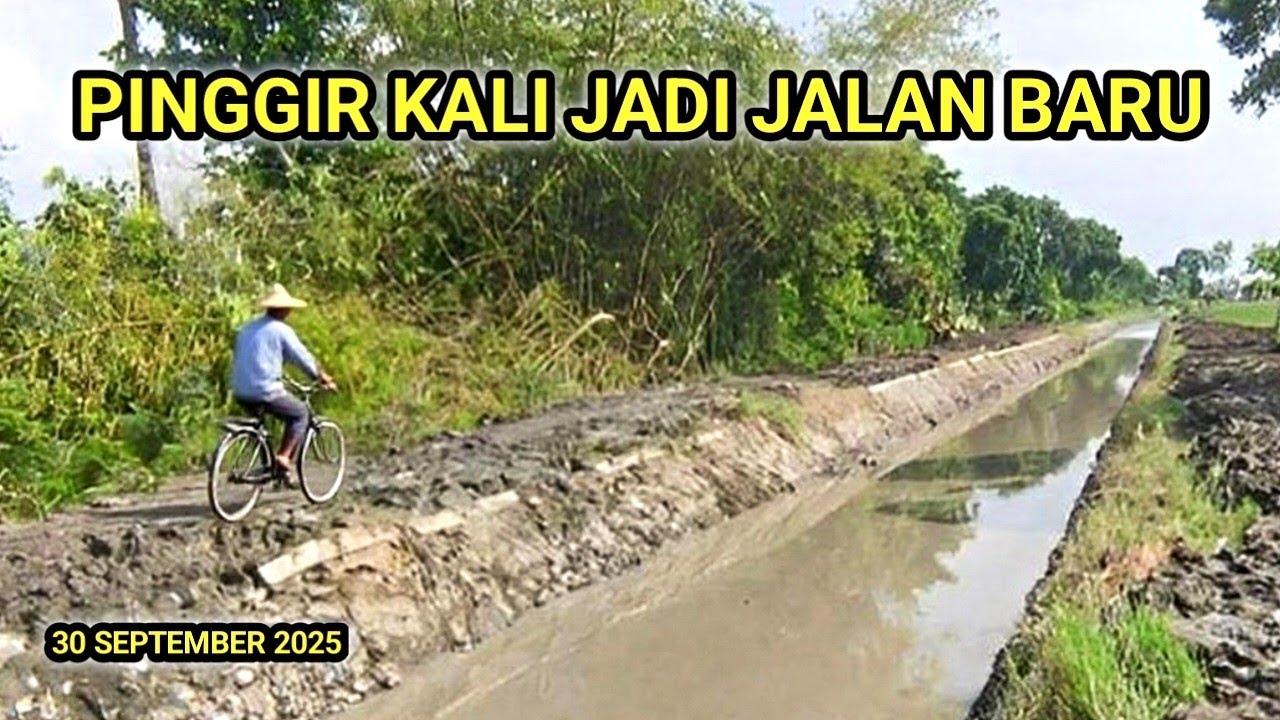 Pengerukan Lumpur Di Kali Ini Mulai Nampak Hasil Yang Maksimal 