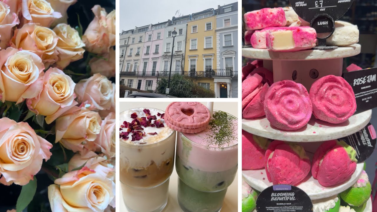 Coffee & shopping in Notting Hill 🌹☕️ - London in February 