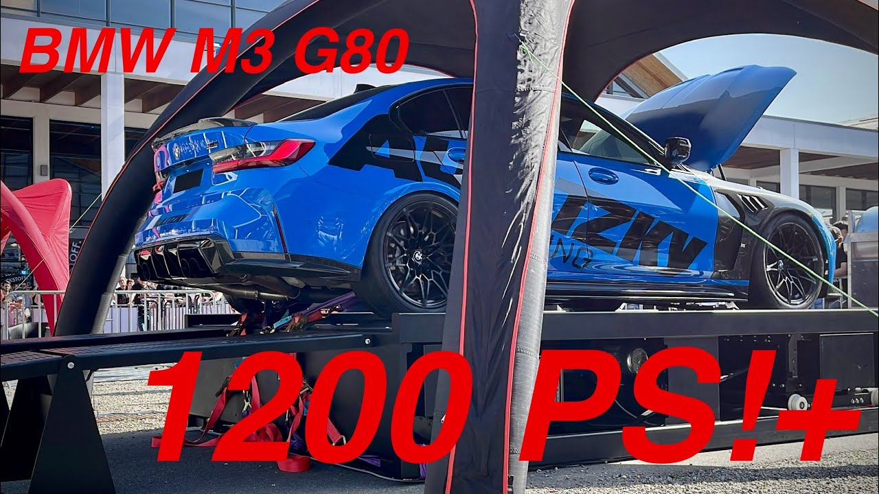 1200 PS BMW M3 Aulitzky Tuning Dyno Run 2 TWB 2025