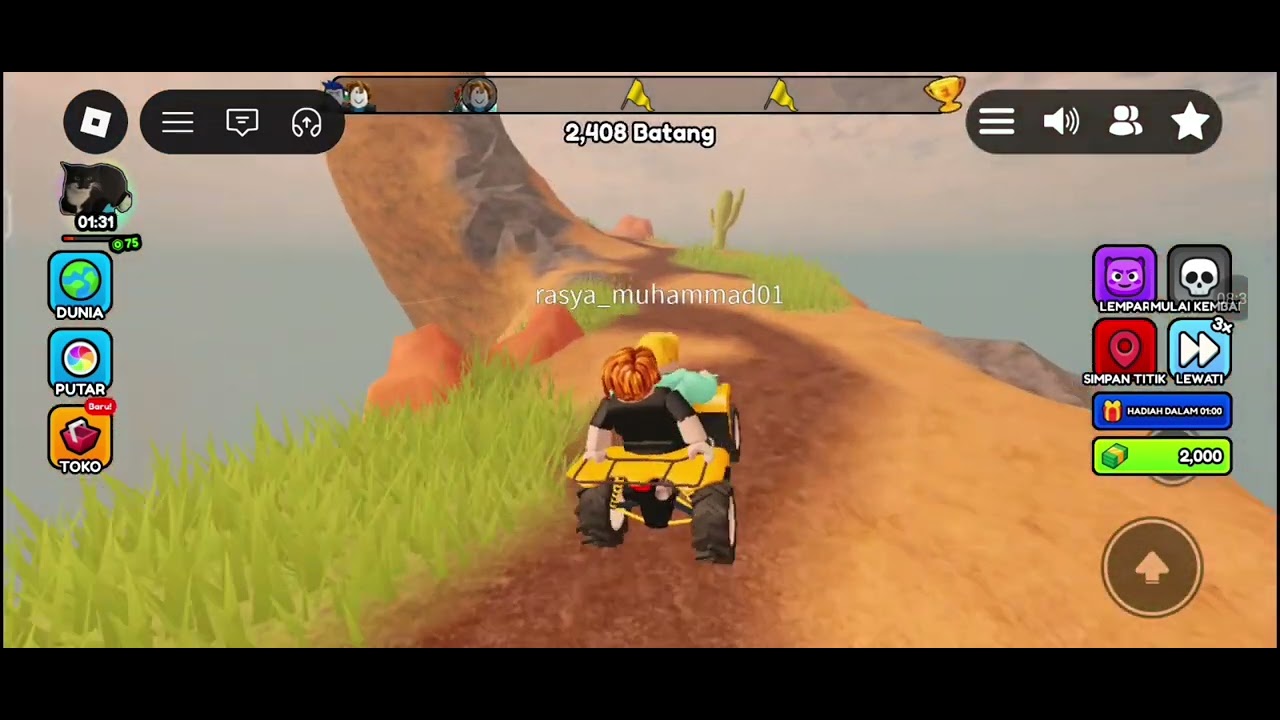 🔥 BERKENDARA ATV BERBAHAYA DI ROBLOX! 🔥