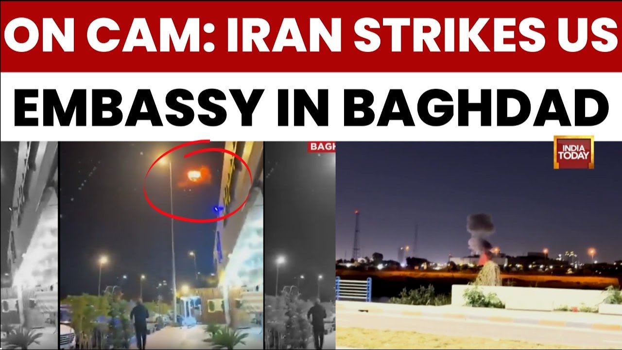 Breaking: Iraq Intercepts Iranian Missiles Near US Embassy in Baghdad | Iran Iraq News | War Update