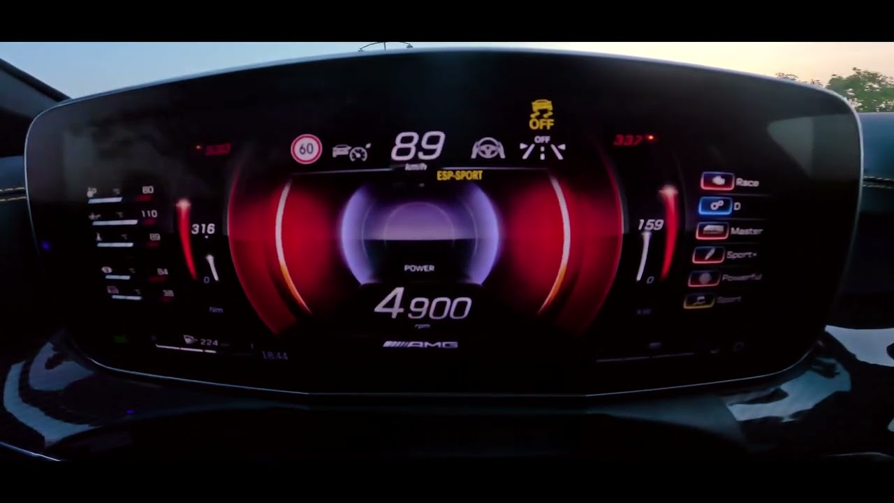 New Mercedes C63s AMG 2025 ( 680 Hp ) Acceleration 0-100 Km/h!!!!