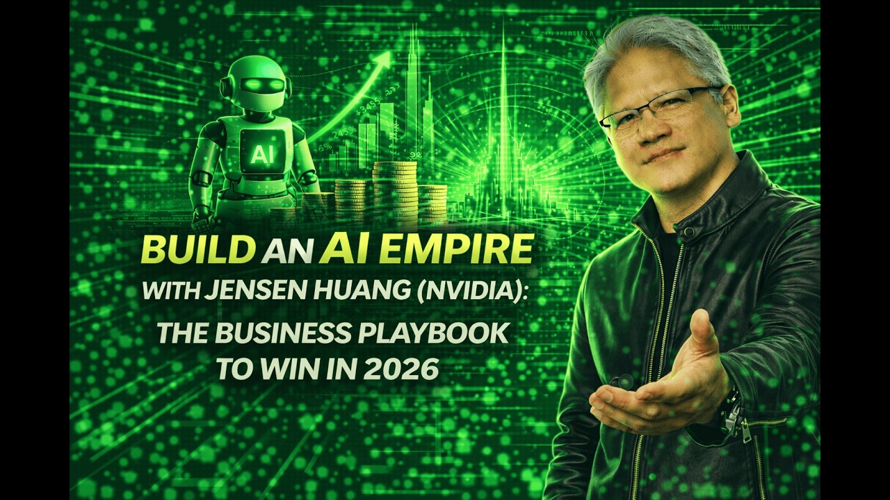 Build an AI Empire with Jensen Huang NVIDIA  The Business Playbook to Win in 2026