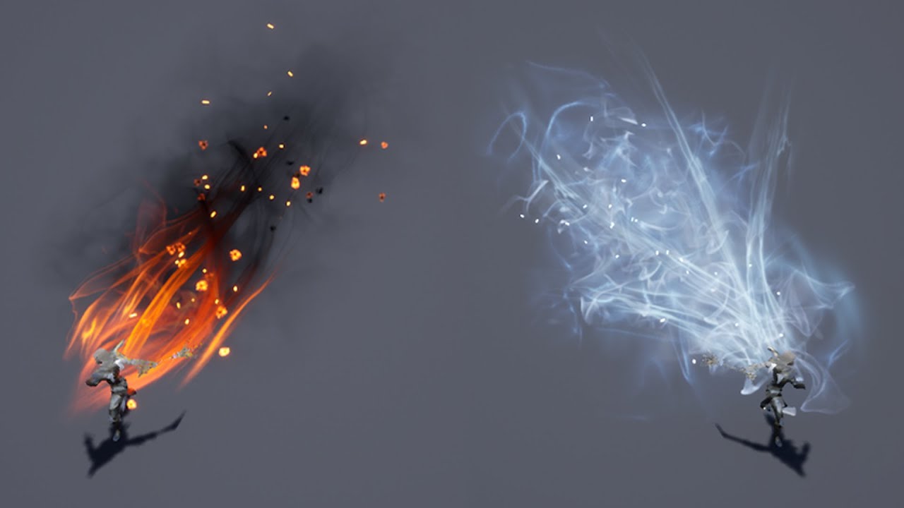 Blink and Dash VFX (UE4)