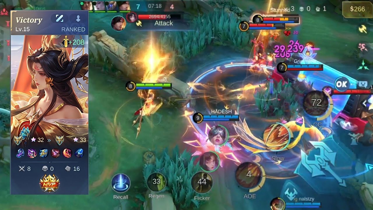 Mythical Honor ⭐ 32 ⏩ ⭐ 33 | Zetian Gameplay | MLBB