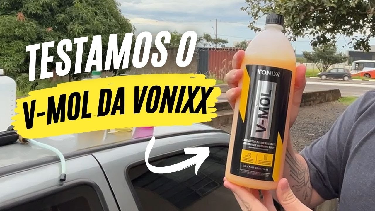 TESTAMOS O SHAMPOO V-MOL DA VONIXX NA SNOW FOAM PONTO DAS MANGUEIRAS, DEU BOM?!
